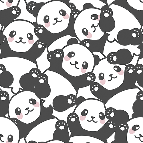 Adesivo Papel de Parede - Panda